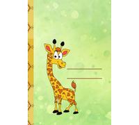Giraffe Notebook A5: Cute Journal for Kids, Parents, Teachers, School & Play