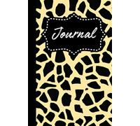 Giraffe Print Journal - Trendy Animal Print Notebook for Writing, Journaling & Notes: Hardcover 6" x 9" | 100 Cream Pages | Unique Pattern Notebook for Women, Girls, and Everyday Use