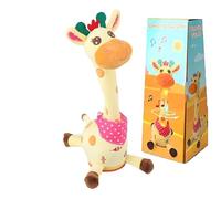 Giraffe Stuffed Animal, Dancing Talking Giraffe Toy, Stuffed Animal Baby Toy Repeating What You Say,Light Up Musical Interactive Toddler Birthday Gifts