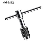 Giramaschi a Cricchetto Regolabile Tipo a T Acciaio Cromo Vanadio di Qualità