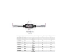Beta Tools Giramaschi regolabile Beta 435/0 corpo in acciaio ganasce bonificate