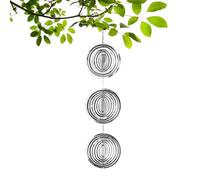 Girandola a rotonda da appendere, con riflettori 3D a specchio, per giardino, cortile, portico, patio, balcone, terrazza