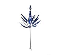 Girandola a vento in metallo da 90 cm, decorazione per esterni, scultura rotante per cortile, patio, portico, piscina, in ferro battuto, resistente alle intemperie, facile da montare, design moderno