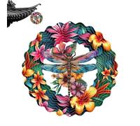 Girandole A - Girandola A Da Appendere Per Decorazioni Interne Ed Esterne | Trolley Da Esterno 25x25x0,5 Cm | Sculture Da Giardino Ornamento Decorazione Della Casa Per Le Donne Vacanze