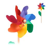 Girandole a vento set 4 mulino gioco bambini festa piante balcone giardino