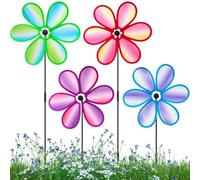 Girandole da giardino Set Da 4 Pezzi Di Decorazione Colorata Per Esterni