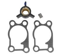 Girante della pompa dell'acqua con chiave e guarnizione compatibile con 2 o 4 motori fuoribordo - Sostituisce i codici 0433935, 0767407, 396852, 18-3015