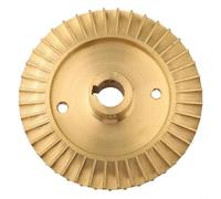 Girante in ottone per acqua autoadescante, design in rame su entrambi i lati per parti fognarie, sostituzione industriale e impianti idraulici residenziali (OD80 mm ID12 mm)