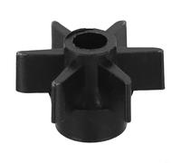 Girante in plastica rinforzata per lame, compatibile con pompe da piscina Summer Waves SFX1000 SFX1500+, parte di ricambio bianca, 3,6 x 3,6 cm (nero)