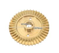 Girante per pompa acqua in ottone robusto con design a doppia faccia per un flus