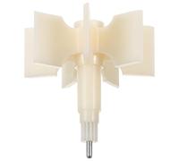 Girante per Pompa di Trasferimento Plastica Bianca 1/2 Pollice Ricambio | Accessorio per Acqua, Misura Dn15 12 Denti, Uso Residenziale e Pubblico