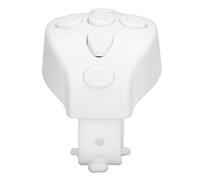 GirapaginaRegolabile con Pulsante Selfie per Otturatore della Fotocamera (Bianco)