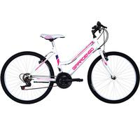Girardengo Bicicletta Donna Mountain Bike MTB Ruote 26 Pollici colore Bianco Fucsia - TMD26118B