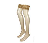 Girardi calze AUTO SUMMER Calza Autoreggente Velata 5 den. Balza in pizzo (IT, Testo, M, Regular, Regular, Standard, dorè)