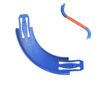 Girare I Pezzi Del Binario, Connettori Per Pista Da Corsa Curva A 90 Gradi, Accessories Per Giocattoli Per Auto Di Collegamento Ferroviario,per Sale Giochi Per Famiglie Al Coperto,20x4x1,5Cm (1 Pezzo)