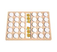 Girare il gioco di memoria degli scacchi, scacchi di memoria | Animal Flipping Matching Chess Board,Abbinamento 'attività di raccolta di strategie per il puzzle educativo in legno per i bambini