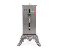 GIRARROSTO da CAMINO o BBQ con SPIEDO REGOLABILE e FORCHETTE FERMA CARNE INOX