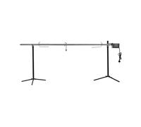 Griglia Barbecue Automatica con Motore in Acciaio 207x45x81cm