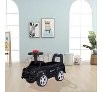 Girarrosto per bambini - Girello per bambini - Sviluppare le capacità motorie, coordinamento e percezione dello spazio - giocattolo prima età - 48 x 22 x 34 cm - nero