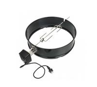 Weber Girarrosto per barbecue a carbone Ø57 cm – Spiedo motorizzato, Nero/Argento (7494)