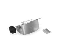 Weber Girarrosto per Barbecue Q 1100N & Q 1200N - Girarrosto Elettrico con Motore per Una Cottura Uniforme e Risultati croccanti - Argento (3400858)