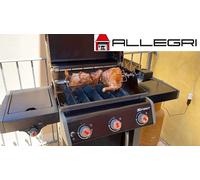 Girarrosto velocità regolabile Weber Spirit con piano cottura 52x45 cm ALLEGRI®
