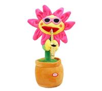 Girasole Ballando Cantando, Giocattolo Di Girasole Ballare, Ripete Quello Che Dici Di Peluche Regalo Divertente Musicale Per Canto E Danza Con 200 Canzoni Per Bambini A Partenza Da 18 M