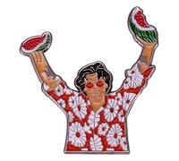 Girasole cantante spilla con motivo musicale, decorazione alla moda, spilla, Klein, Metallo non prezioso