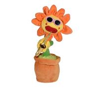 Girasole Che Balla Giocattolo - Di Peluche Musicali | Giocattolo Parlante Divertente In Pentola, Giocattolo Di Pianta D'animazione Morbida, Regalo Di Novità Per Decorazioni Per La Camera Da Lett