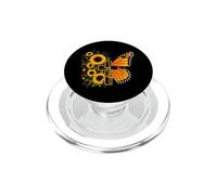 Girasole Croce Farfalla Cristiana Fede Gesù Culto PopSockets PopGrip per MagSafe