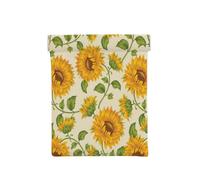 Girasole Disegnato, Spremere il portafoglio superiore da donna Borsa portaoggetti Piccola portamonete Portamonete