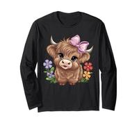 Girasole Highland Mucca - -Bestiame - Azienda agricola - Allevamento bovino Maglia a Manica