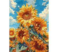Girasole Paesaggistico Puzzles 700 Pezzi per Adulti, Challenge Gioco Educativo per adulti, puzzles per Gioco Familiare, Giochi Rilassamento e Intelligence, puzzle 700 pezzi 52 x 38 cm