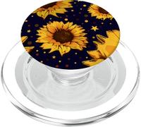 Girasole Romantica Arte Floreale Estate Sole Divertimento PopSockets PopGrip per MagSafe
