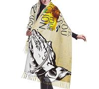 Girasole Salmo 91 Ti Coprirà Con I Suoi Versi Religiosi Sciarpa Con Nappe Moda Invernale Sciarpe Scialle Classiche Sciarpa Leggero Da Donna