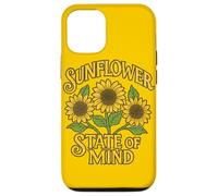 Girasole Stato d'animo Luminoso Floreale Natura Sole Umore Custodia per iPhone 12/12 Pro