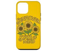 Girasole Stato d'animo Luminoso Floreale Natura Sole Umore Custodia per iPhone 12 mini