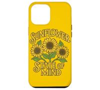 Girasole Stato d'animo Luminoso Floreale Natura Sole Umore Custodia per iPhone 12 Pro Max