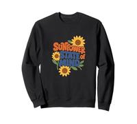 Girasole Stato d'animo Luminoso Floreale Natura Sole Umore Felpa