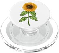 Girasole su stelo grazioso fiore PopSockets PopGrip per MagSafe