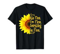 Girasole Va bene, sto bene, va tutto bene Maglietta