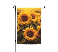 Girasoli Bandiera da giardino 30,5 x 45,7 cm a doppia faccia primavera estate bandiera decorativa da cortile piccola bandiera stagionale vacanza decorazione esterna
