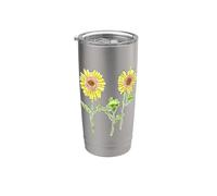 Girasoli Bicchiere termico in acciaio inox doppia parete