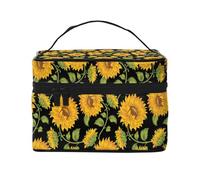 Girasoli carini, Borsa per il trucco Borsa per cosmetici Borsa da viaggio portatile da viaggio Astuccio per matite