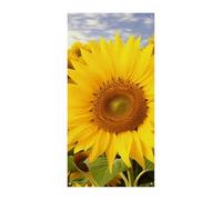 Girasoli Copertura per porta primavera estate da appendere bandiera portico cartello all'aperto stagionale vacanza cortile decorazione per porta d'ingresso e portico