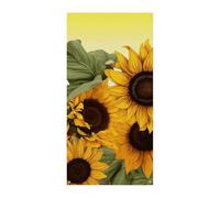 Girasoli Floreale Copertura Della Porta Primavera Estate Appeso Bandiera Portico Cartello Esterno Stagionale Vacanze Yard Decor per Porta d'ingresso e Portico