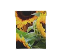Girasoli floreali, Spremere il portafoglio superiore da donna Borsa portaoggetti Piccola portamonete Portamonete