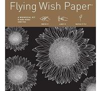 Girasoli, Flying Wish Paper Scrivi It Luce & Orologio Fly, Mini Kit 12.7cm x