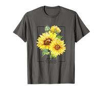 Girasoli Gialli Carini Fiori Estivi Floreale Positività Maglietta