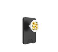 Girasoli Gialli Vintage Flower Lover Illustrazione Floreale PopSockets PopWallet per MagSafe
